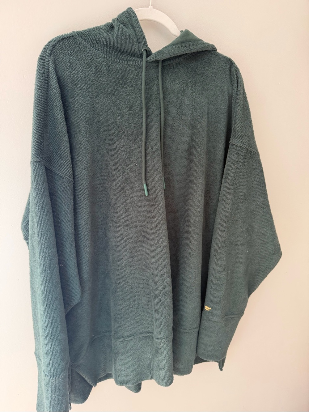 Fabletics Forest Green Cozy Hooded Pullover
